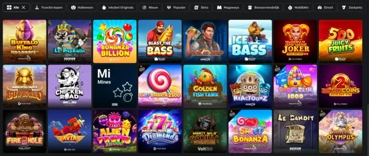 inkybet casino spellen nl